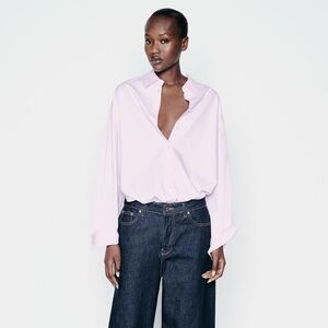 Zara Oversized Button Down